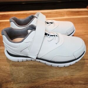 Anodyne No. 31 Sport Diabetic Walker Womens White Leather Walking Shoes 7 NEW